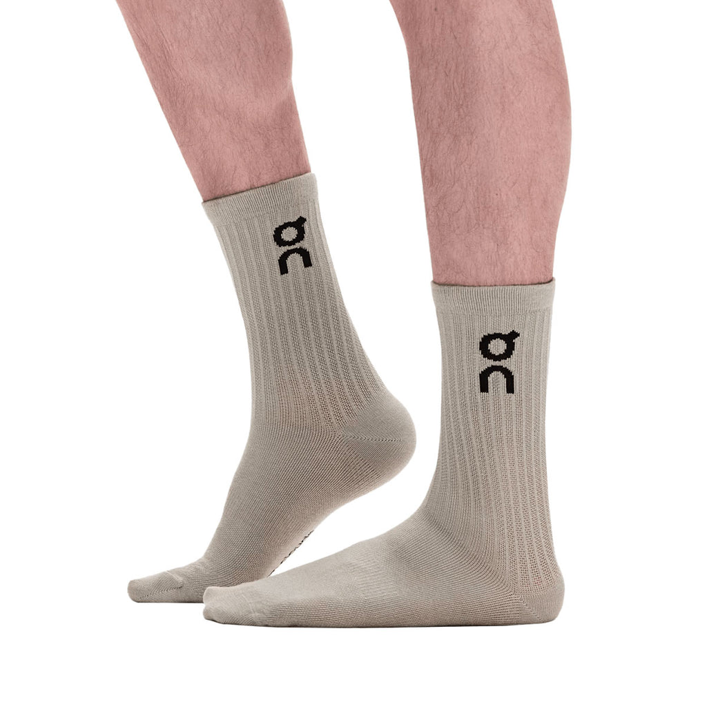 ON CORE RUN SOCK HIGH 3P - HARE/BRUME