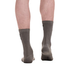 ON CORE RUN SOCK HIGH 3P - HARE/BRUME