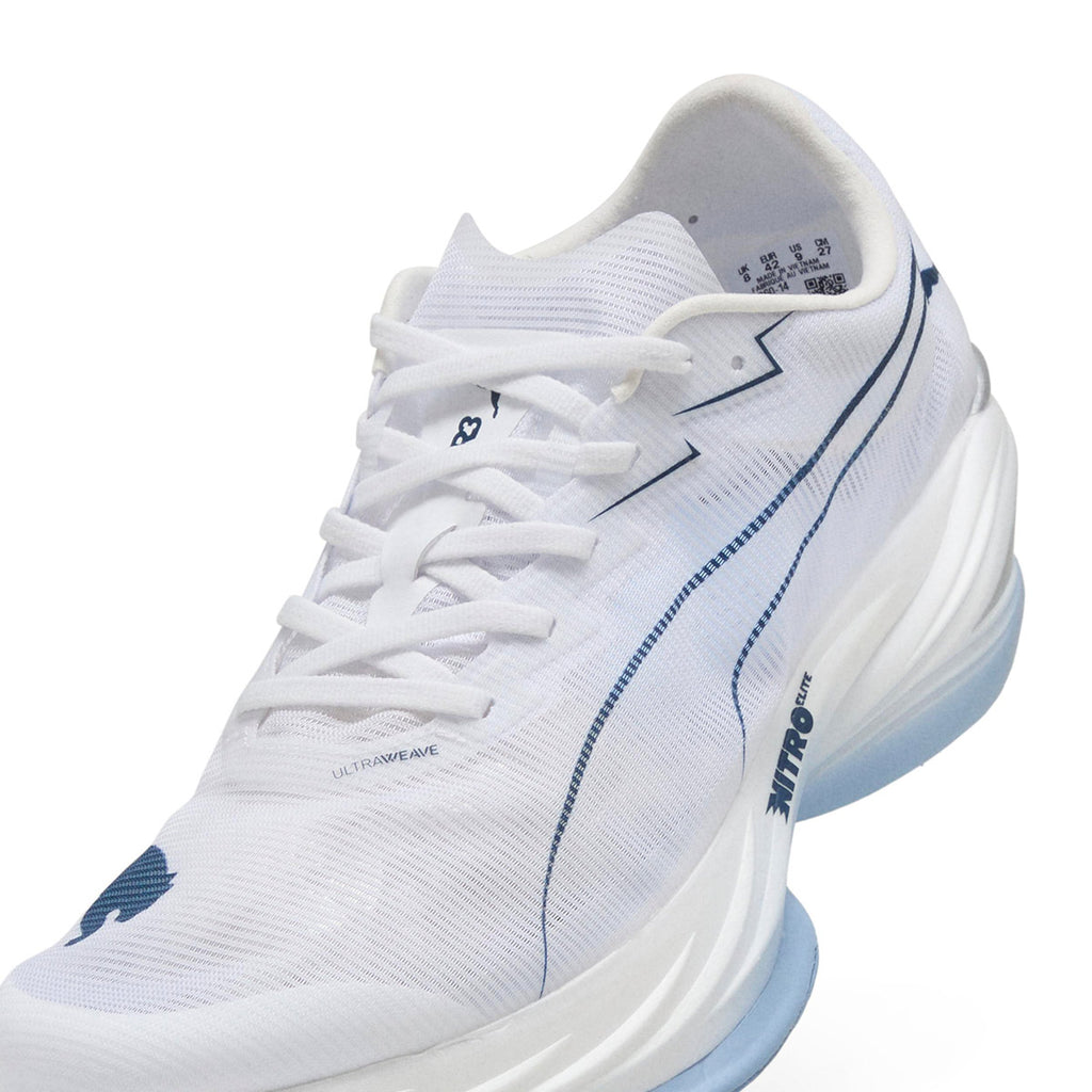 PUMA MEN FAST R NITRO ELITE 3 - PUMAWHITE/CHAMBRAYBLUE
