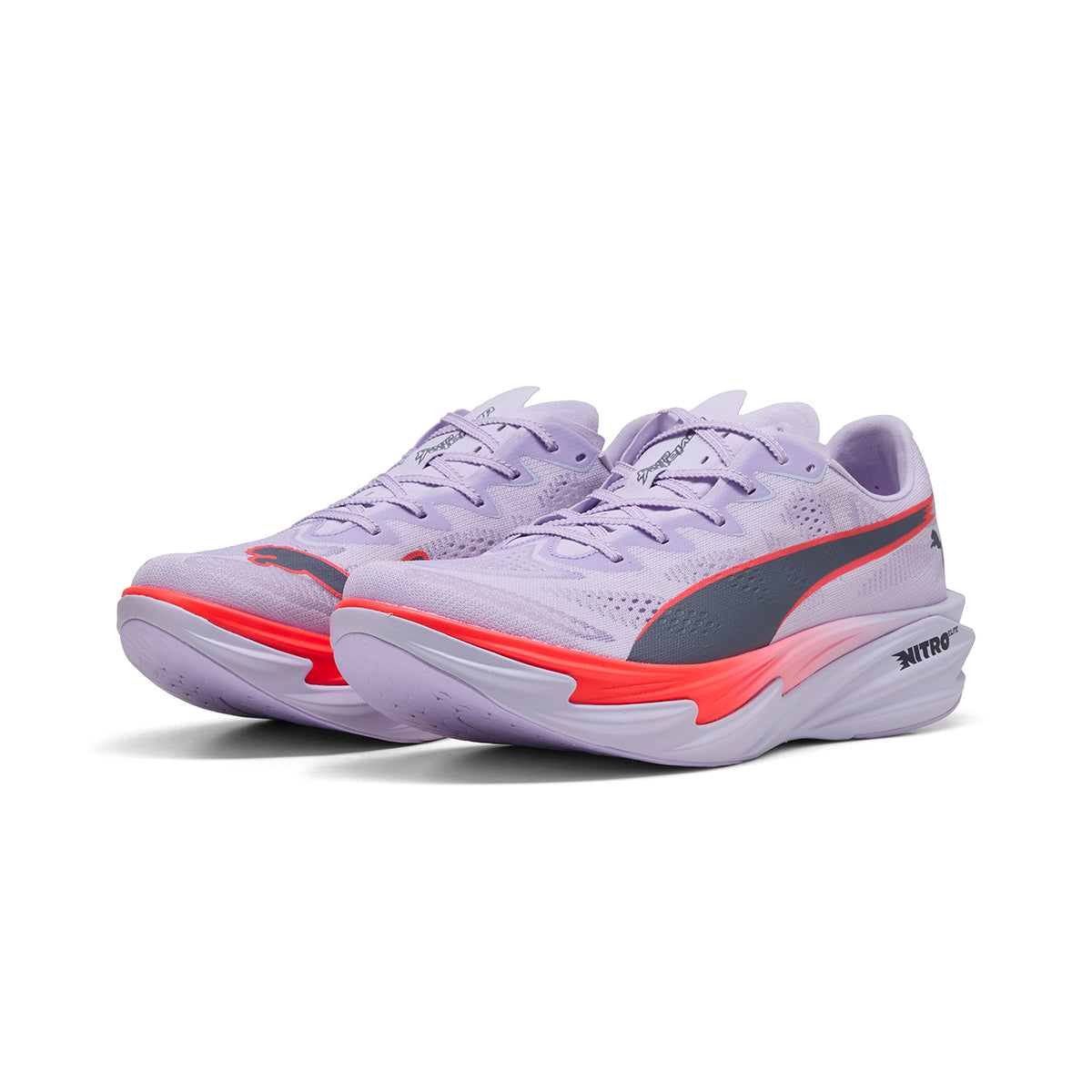 PUMA MEN DEVIATE NITRO ELITE 4 - LIGHTLAVENDER/ULTRARED/INKYDEPTHS