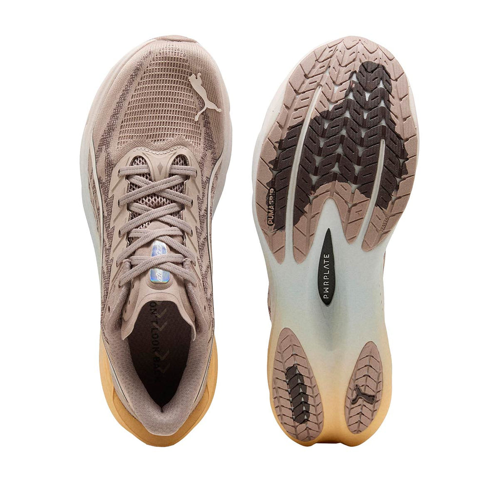 PUMA M DEVIATE NITRO 4 RUN CLUB - SANDSTONE/LUCITE