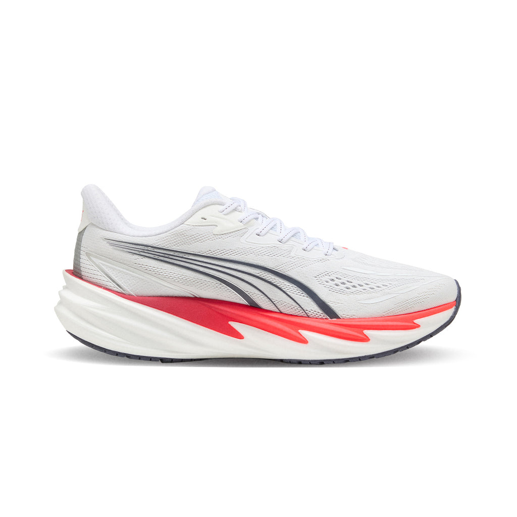 PUMA MEN VELOCITY NITRO 5 - PUMAWHITE/ULTRARED