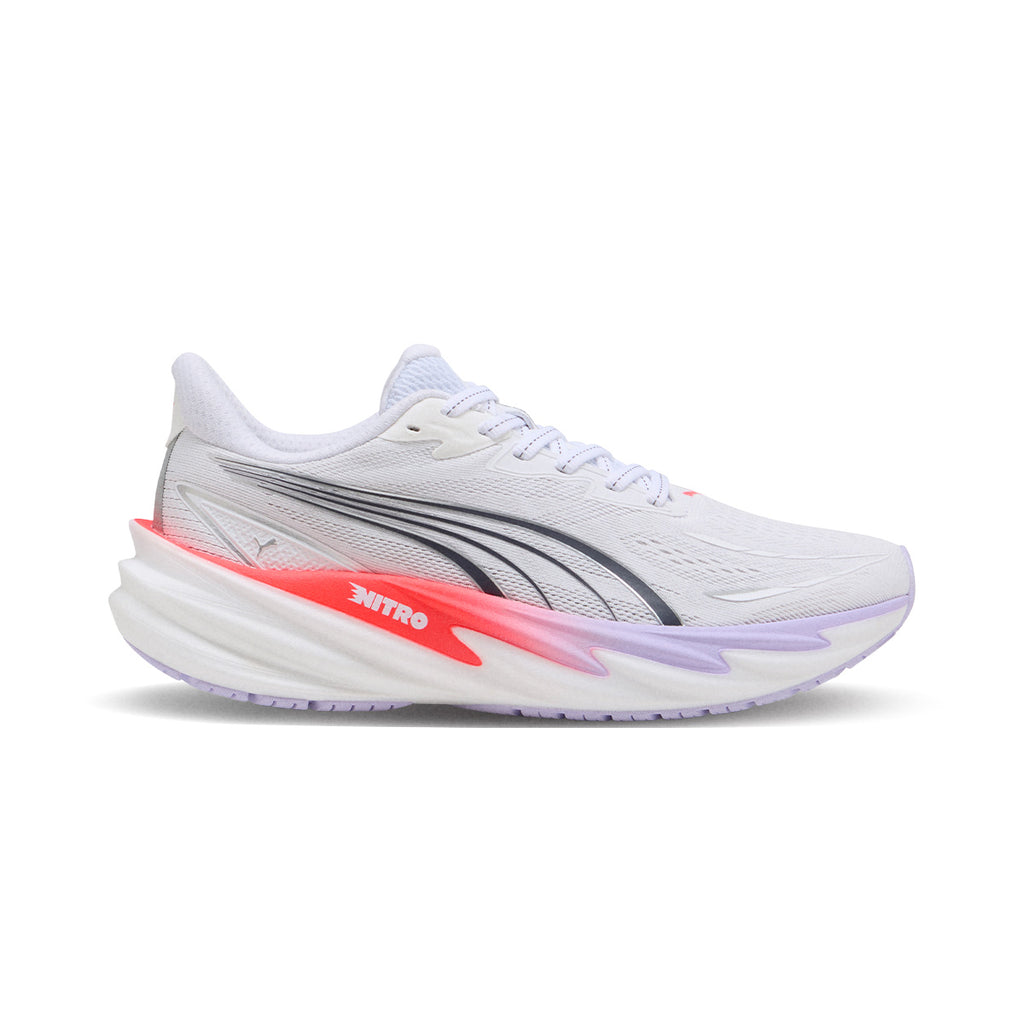 PUMA WOMEN VELOCITY NITRO 5 - PUMAWHITE/ULTRARED