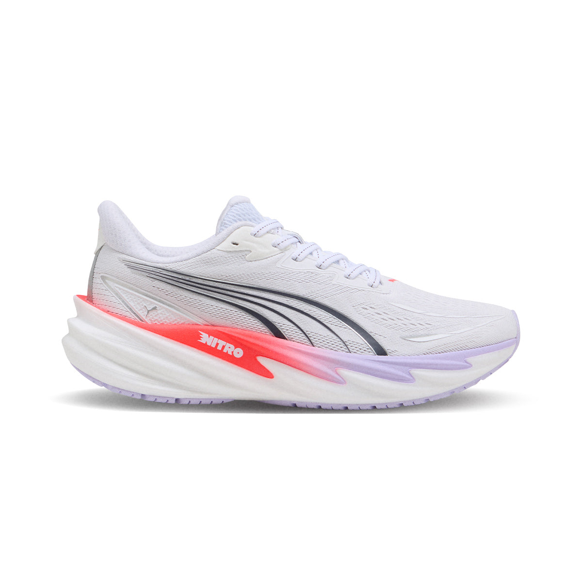 PUMA WOMEN VELOCITY NITRO 5 - PUMAWHITE/ULTRARED