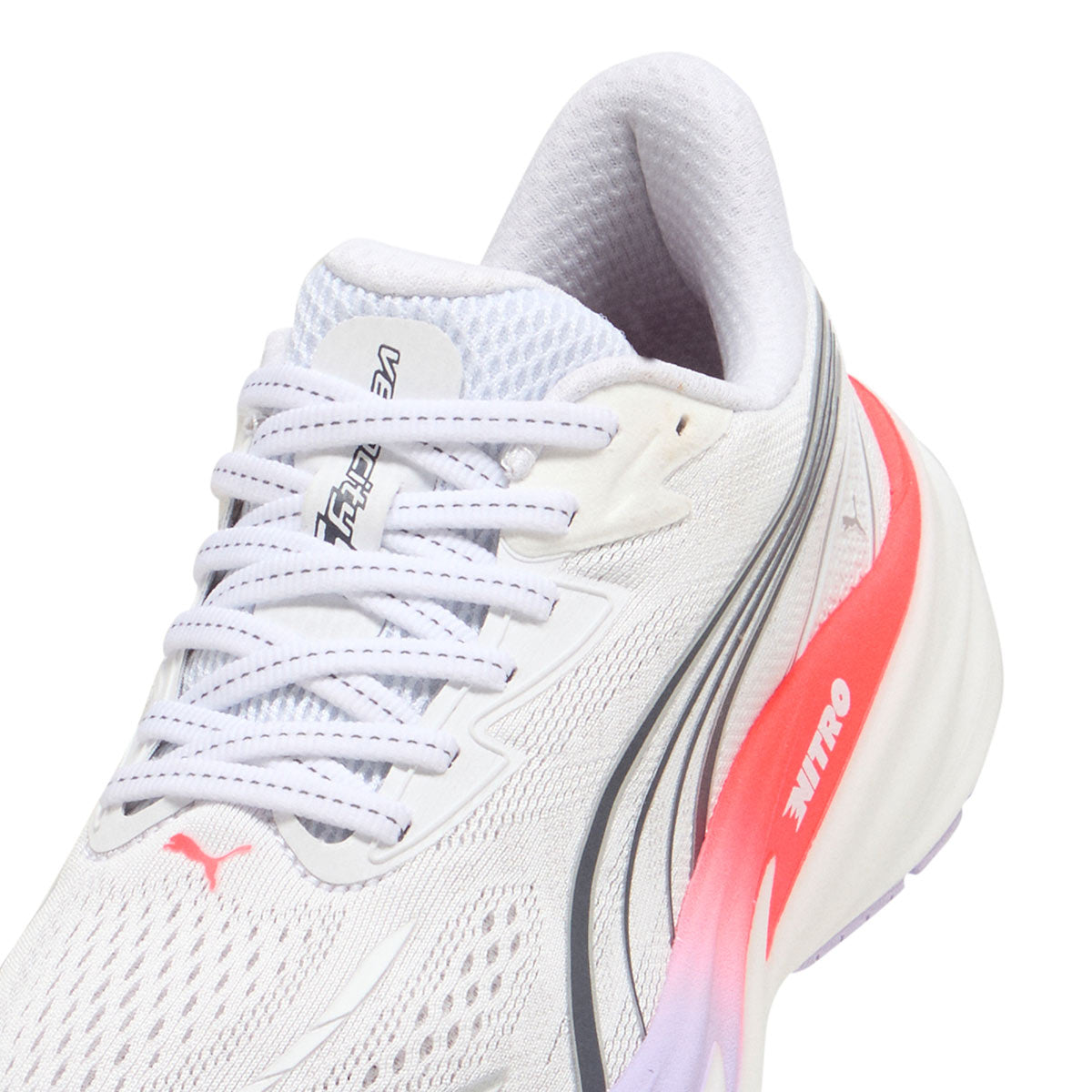 PUMA WOMEN VELOCITY NITRO 5 - PUMAWHITE/ULTRARED