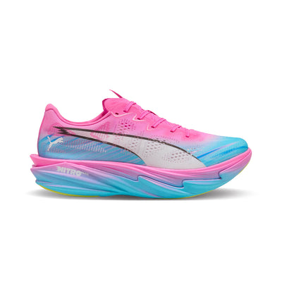 PUMA M DEVIATE NITRO ELITE 4 ST - POISONPINK/YELLOWALERT/BRIGHTAQUA