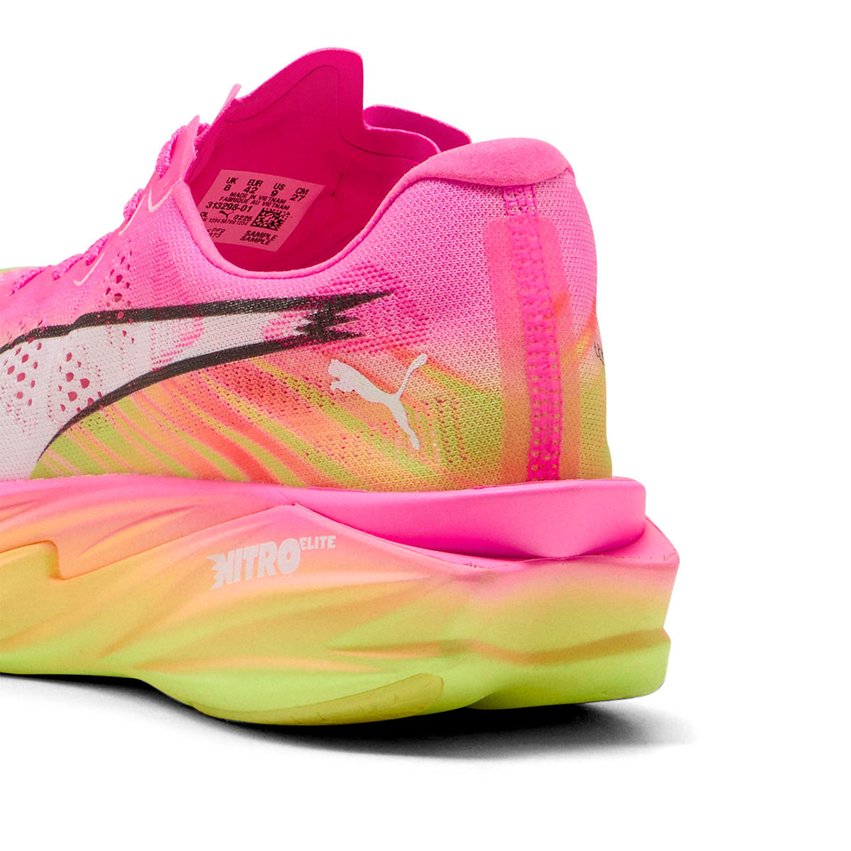 PUMA M DEVIATE NITRO ELITE 4 ST - POISONPINK/YELLOWALERT/BRIGHTAQUA