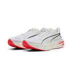 PUMA WOMEN DEVIATE PURE NITRO - PUMAWHITE/ULTRARED