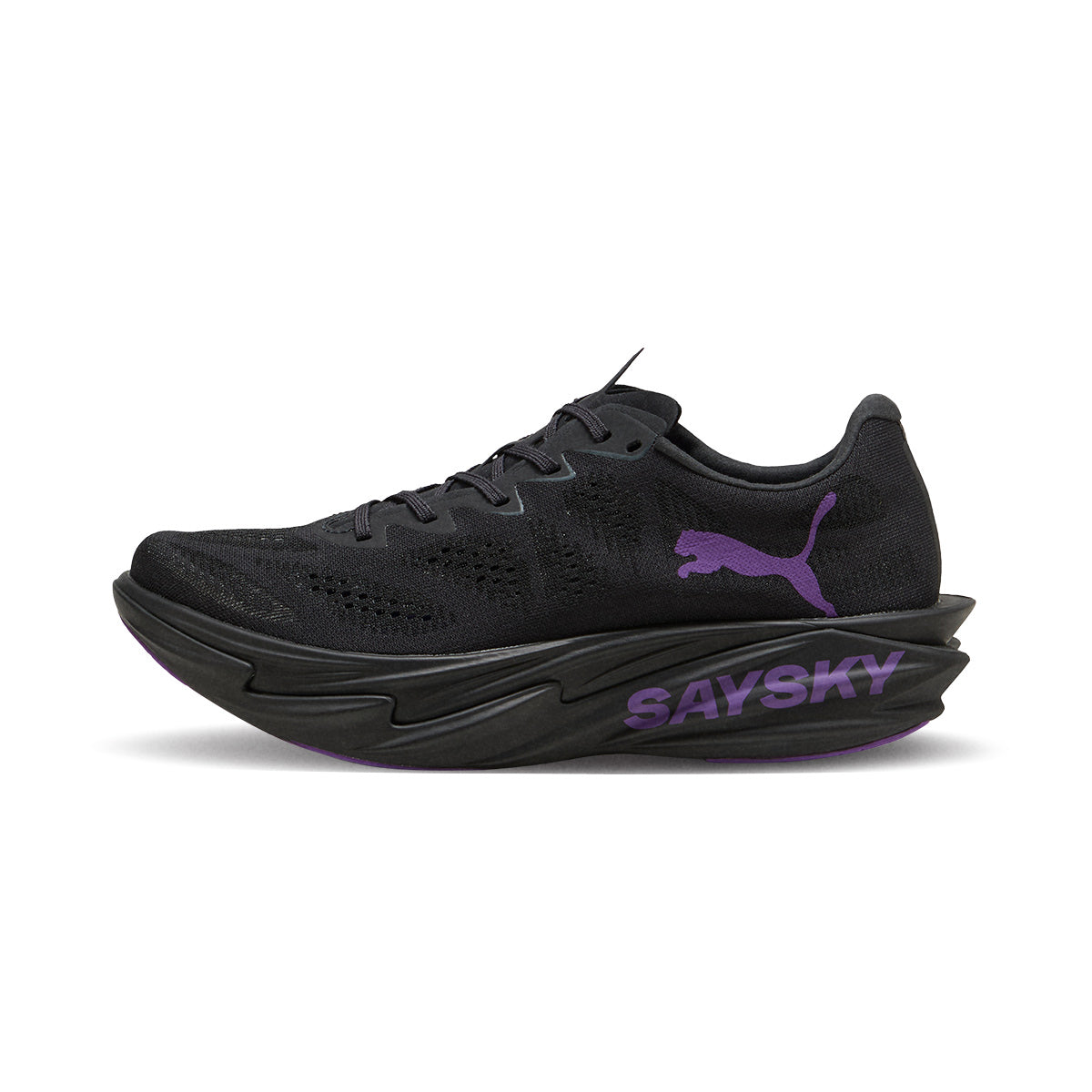 PUMA WOMEN DEVIATE NITRO ELITE 4 SAYSKY - FLATDARKGRAY/VIVIDPURPLE