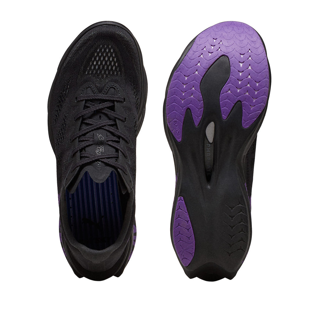 PUMA WOMEN DEVIATE NITRO ELITE 4 SAYSKY - FLATDARKGRAY/VIVIDPURPLE