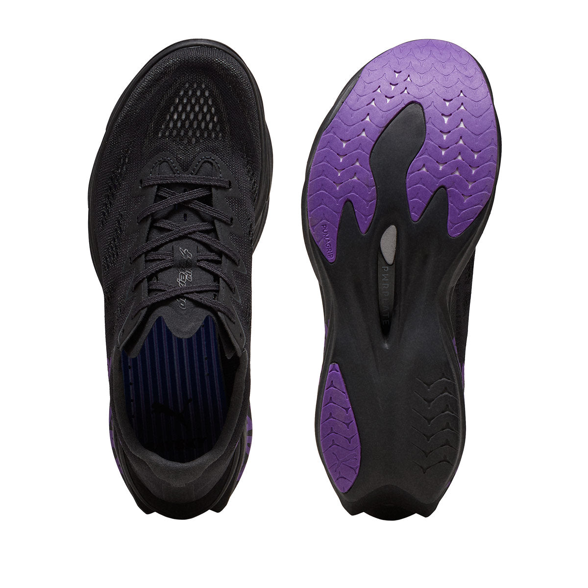 PUMA WOMEN DEVIATE NITRO ELITE 4 SAYSKY - FLATDARKGRAY/VIVIDPURPLE