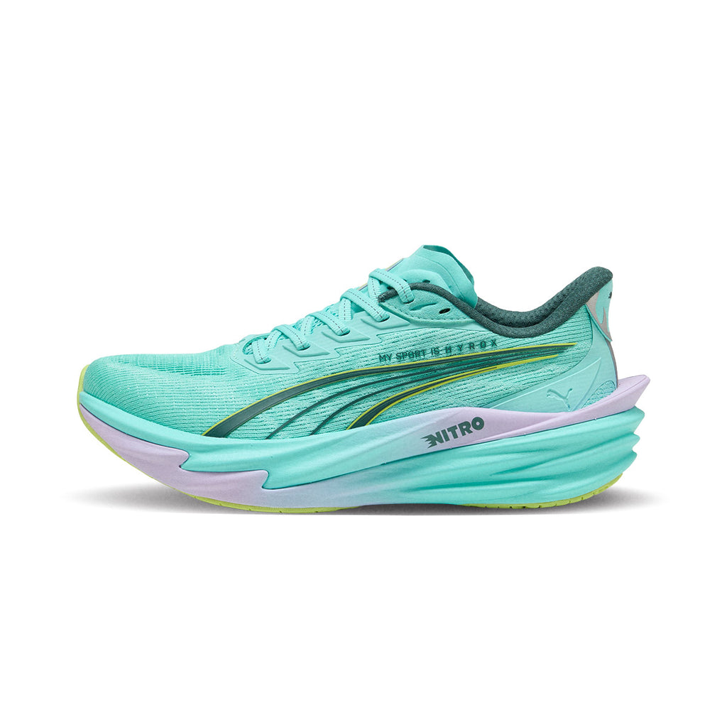 PUMA WOMEN DEVIATE NITRO 4 HYROX - INTENSEMINT/LIGHTLAVENDER