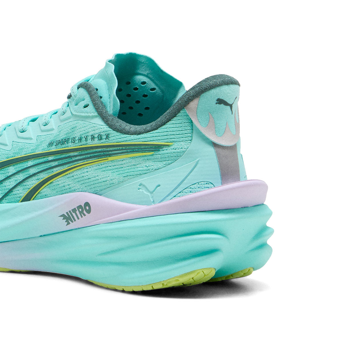 PUMA WOMEN DEVIATE NITRO 4 HYROX - INTENSEMINT/LIGHTLAVENDER
