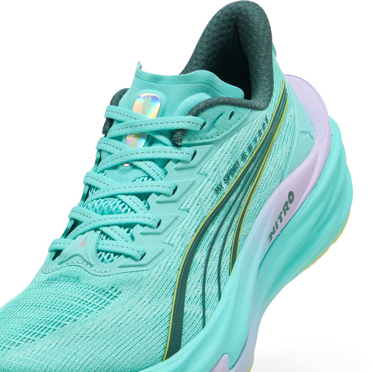 PUMA WOMEN DEVIATE NITRO 4 HYROX - INTENSEMINT/LIGHTLAVENDER