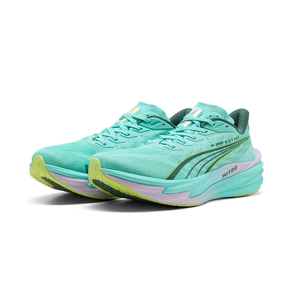 PUMA MEN DEVIATE NITRO 4 HYROX - INTENSEMINT/LIGHTLAVENDER