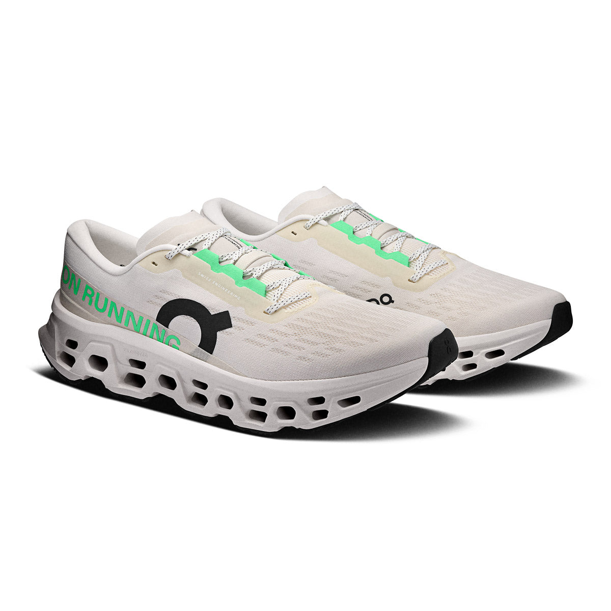 ON MEN CLOUDMONSTER 3 WIDE - IVORY/IVORY