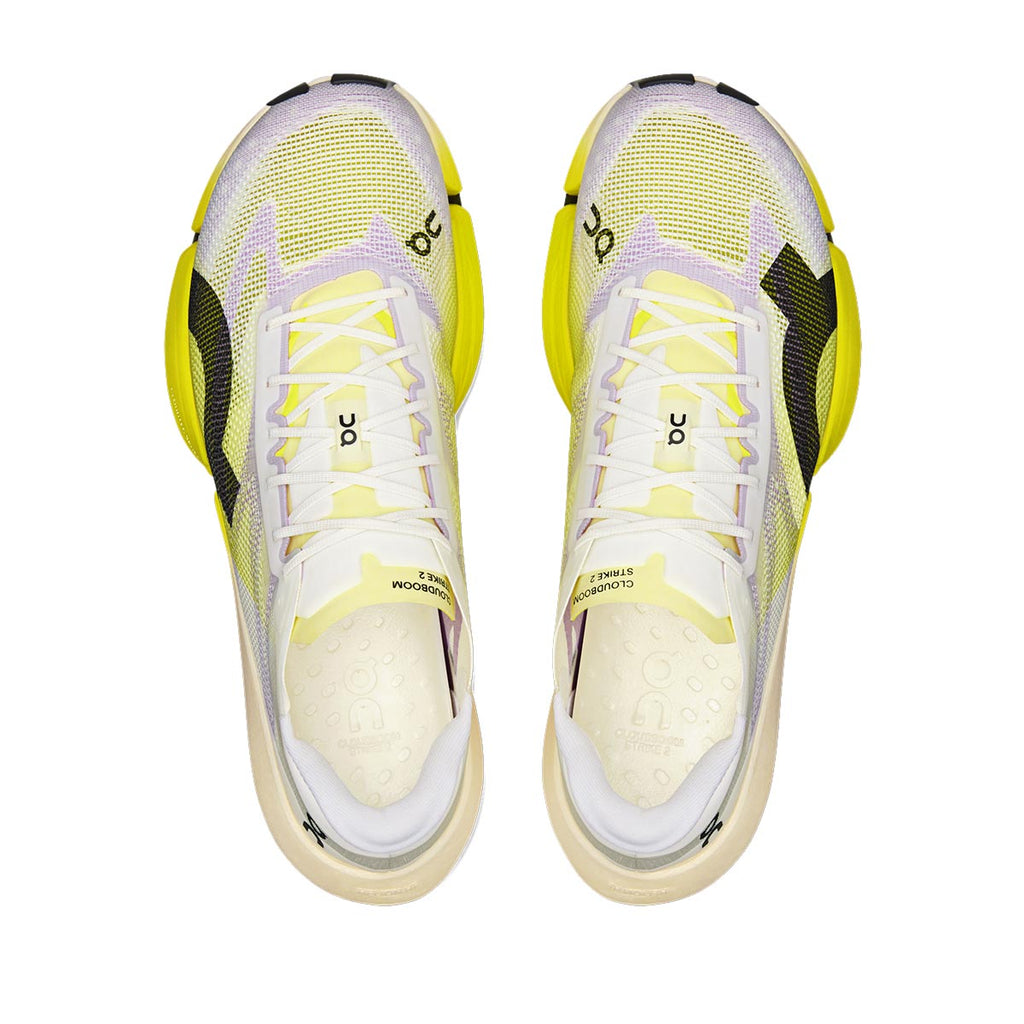 ON CLOUDBOOM STRIKE 2 - WHITE/LIME