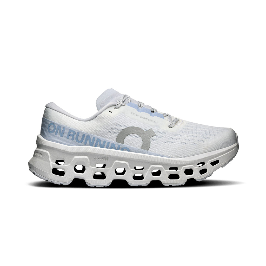 ON WOMEN CLOUDMONSTER 3 - WHITE/FROST