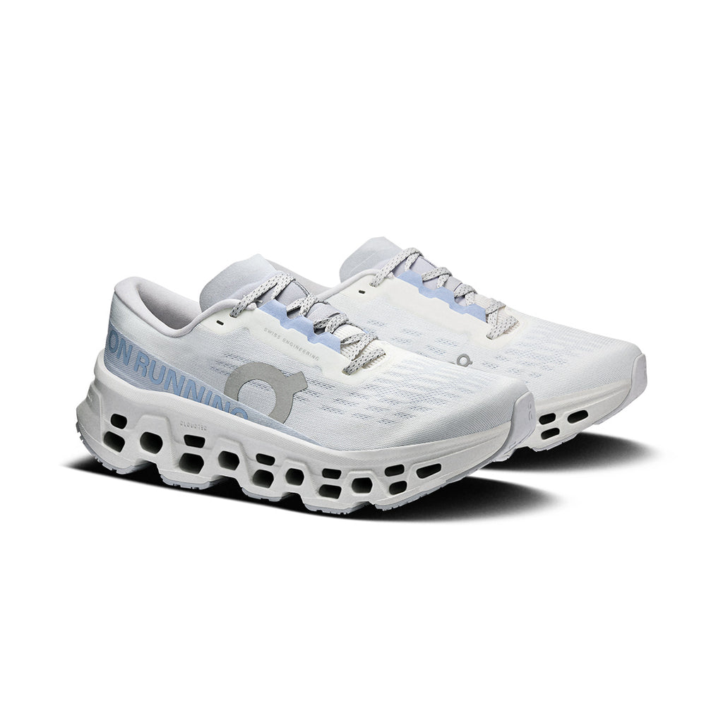 ON WOMEN CLOUDMONSTER 3 - WHITE/FROST