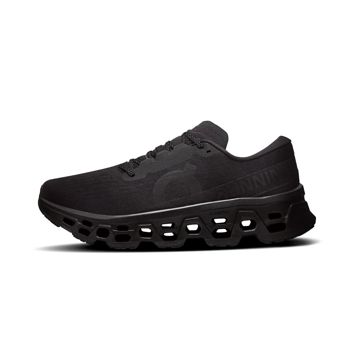 On M Cloudmonster 3 Black Black