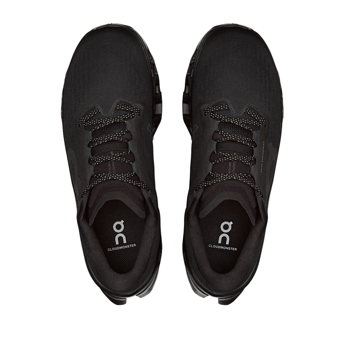 On M Cloudmonster 3 Black Black