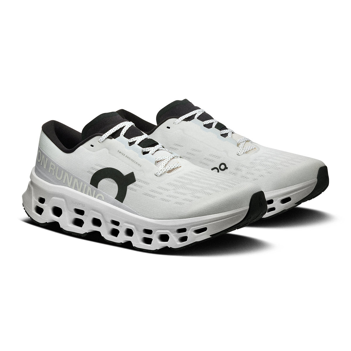 On M Cloudmonster 3 White White