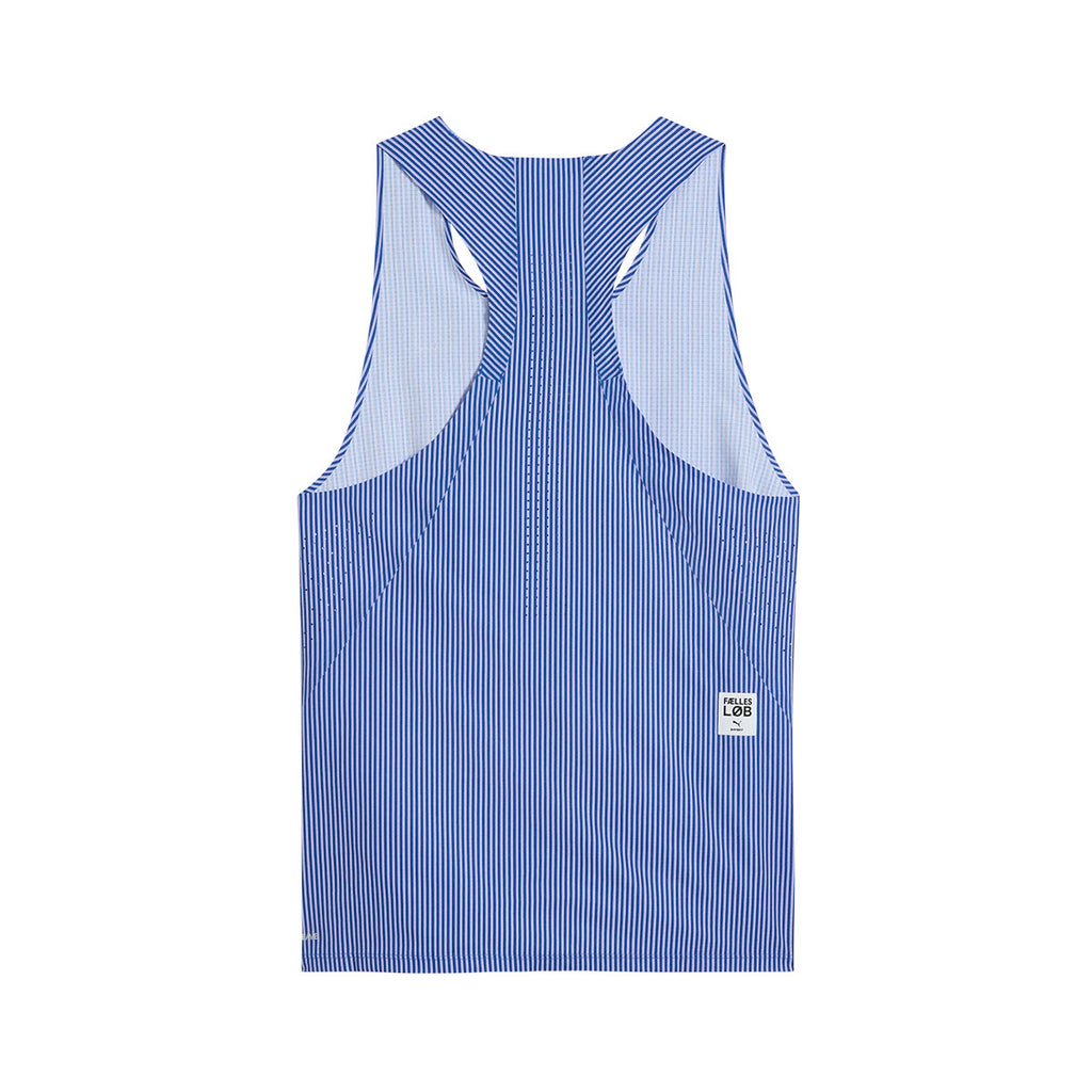 PUMA MEN X SAYSKY ULTRAWEAVE SINGLET - COBALTBLUE