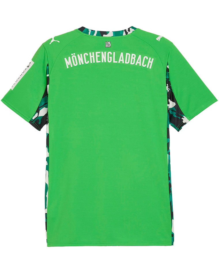 PUMA BORUSSIA MONCHENGLADBACH 2025/2026 AWAY REPLICA JERSEY - PUMA GREEN/WARM WHITE