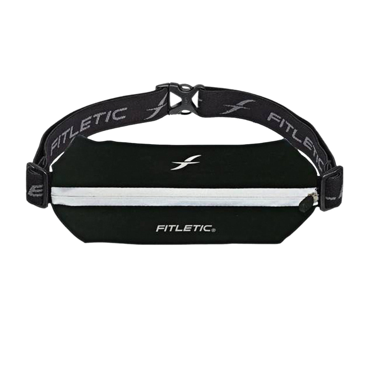 FITLETIC MINISPORT PLUS - BLACK/REFLECTIVE ZIPPER