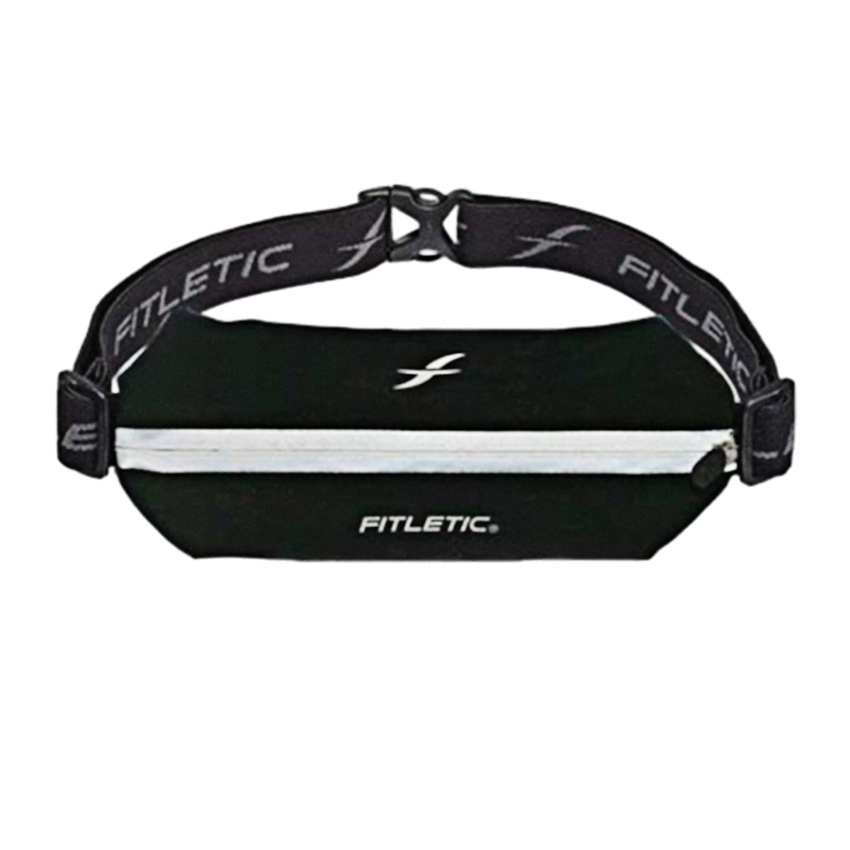 FITLETIC MINISPORT PLUS - BLACK/REFLECTIVE ZIPPER