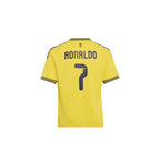 ADIDAS AL NASSR 2026/2027 HOME KIDS JERSEY RONALDO#7 - IMPACT YELLOW