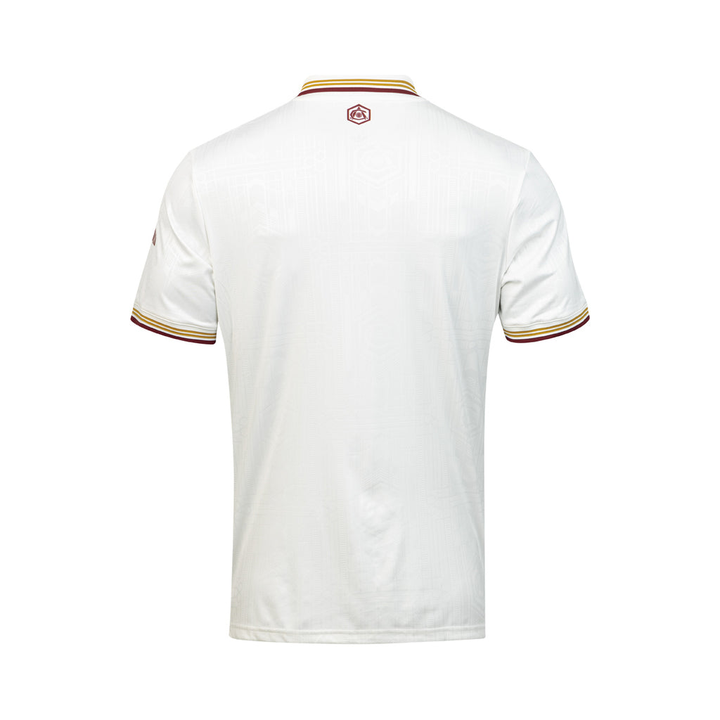 ADIDAS ARSENAL 2025/2026 THIRD REPLICA JERSEY - CLOUD WHITE/TEAM COLL BURGUNDY