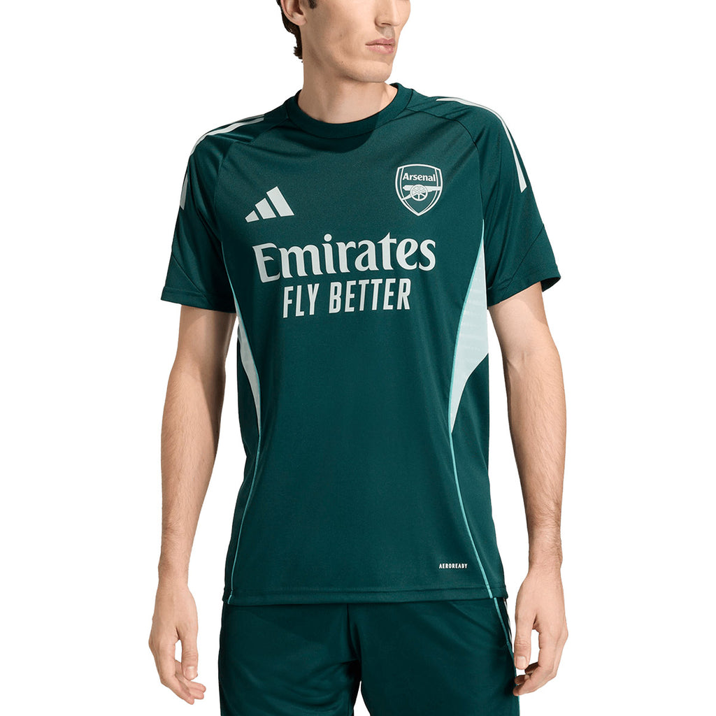 ADIDAS ARSENAL 2025/2026 TRAINING JERSEY - AURORA IVY