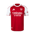 ADIDAS ARSENAL 2025/2026 HOME PLAYER JERSEY - BETTER SCARLET/WHITE