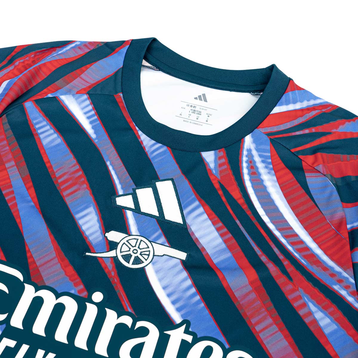 ADIDAS ARSENAL 2026/2027 PRE SHIRT - UTILITY GREEN
