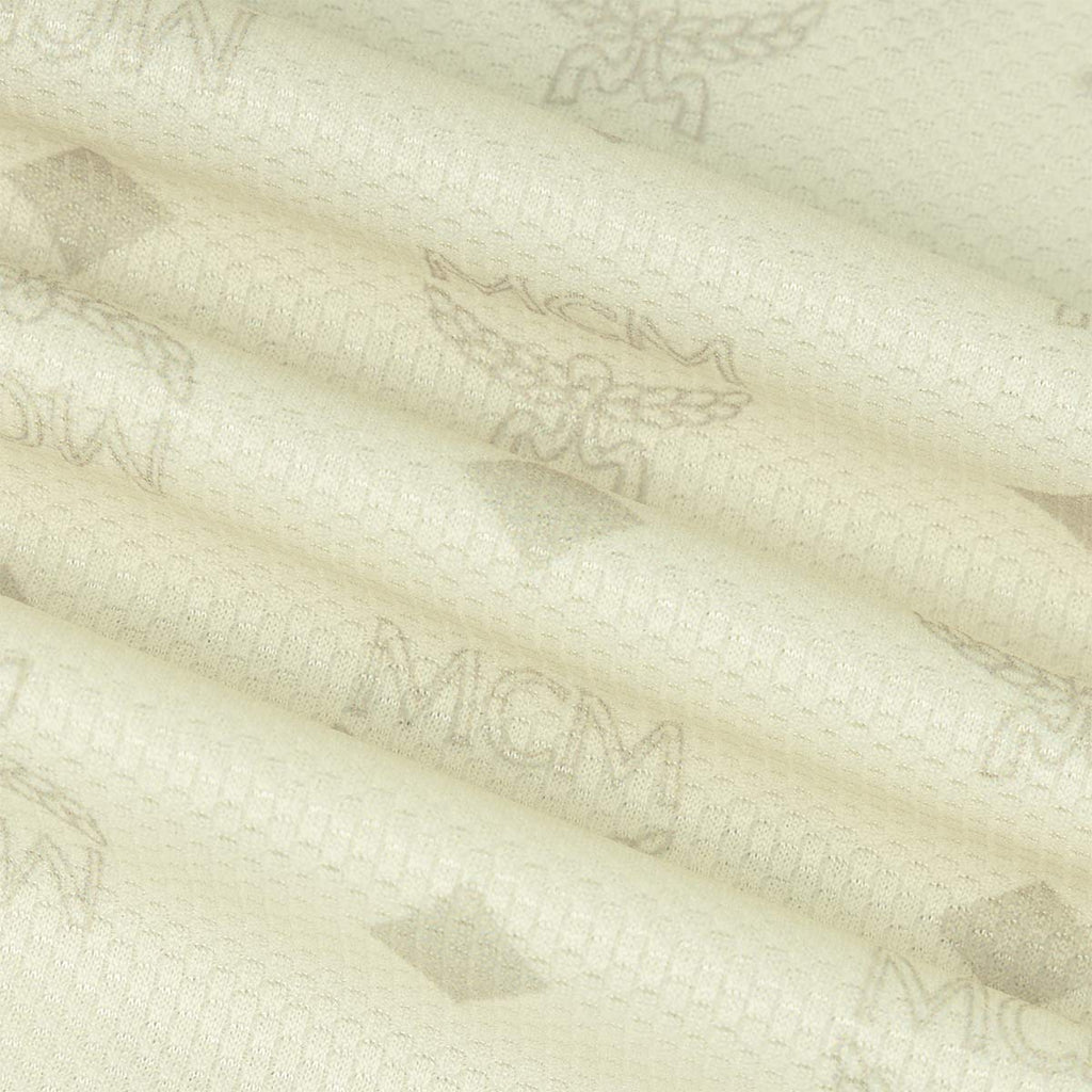 ADIDAS BAYERN MUNICH X MCM WOMEN CROP JERSEY - CREAM WHITE