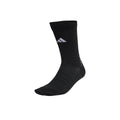ADIDAS FOOTBALL GRIP PRINTED LIGHT CREW SOCKS - BLACK/WHITE