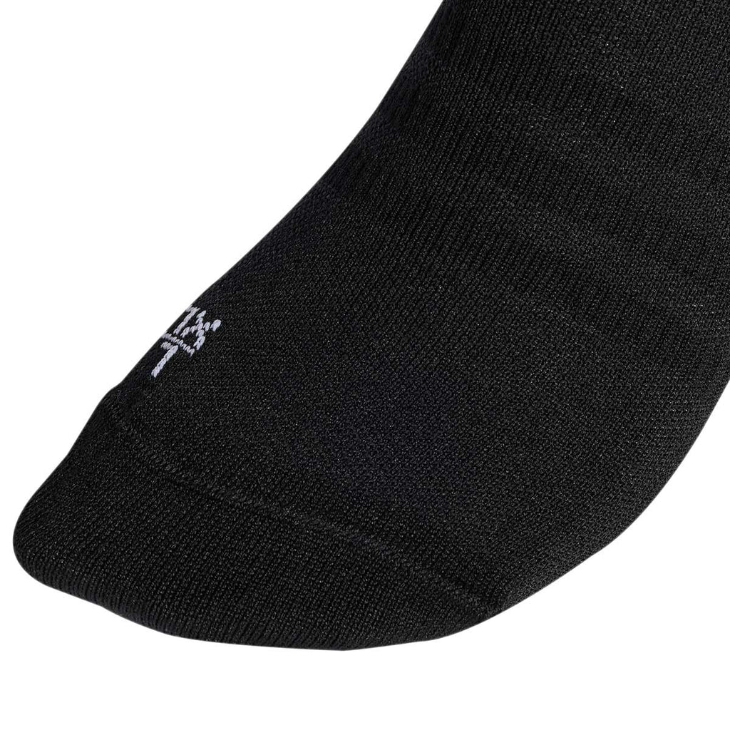 ADIDAS FOOTBALL GRIP PRINTED LIGHT CREW SOCKS - BLACK/WHITE