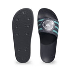 ADIDAS GERMANY 2026 TREFOIL SLIDE - COLLEGIATE NAVY/FLASH AQUA