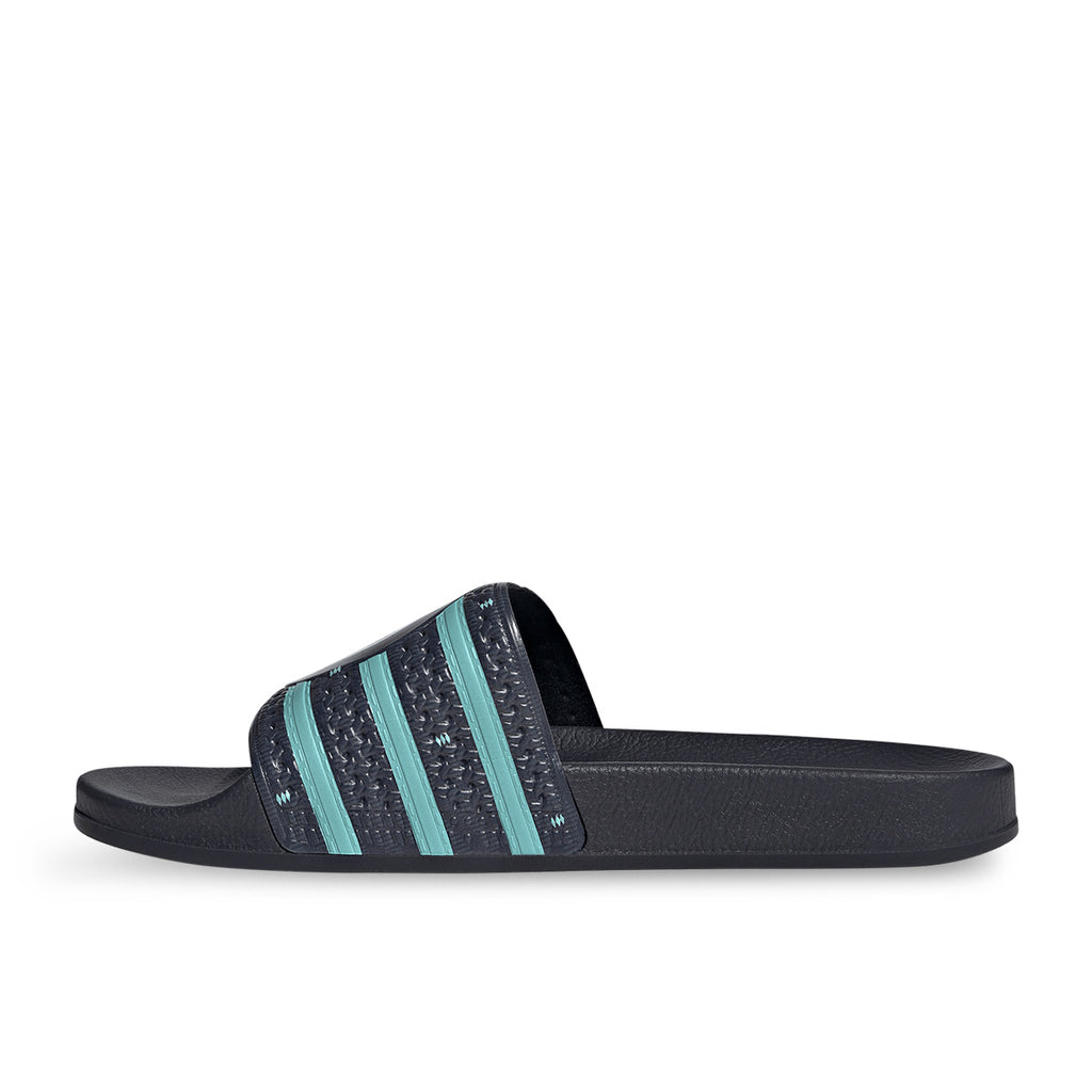 ADIDAS GERMANY 2026 TREFOIL SLIDE - COLLEGIATE NAVY/FLASH AQUA