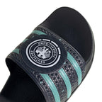 ADIDAS GERMANY 2026 TREFOIL SLIDE - COLLEGIATE NAVY/FLASH AQUA