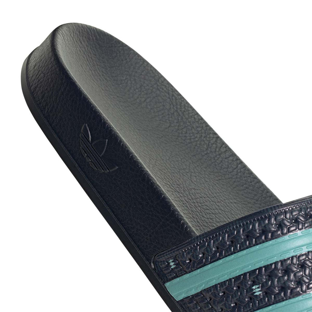 ADIDAS GERMANY 2026 TREFOIL SLIDE - COLLEGIATE NAVY/FLASH AQUA