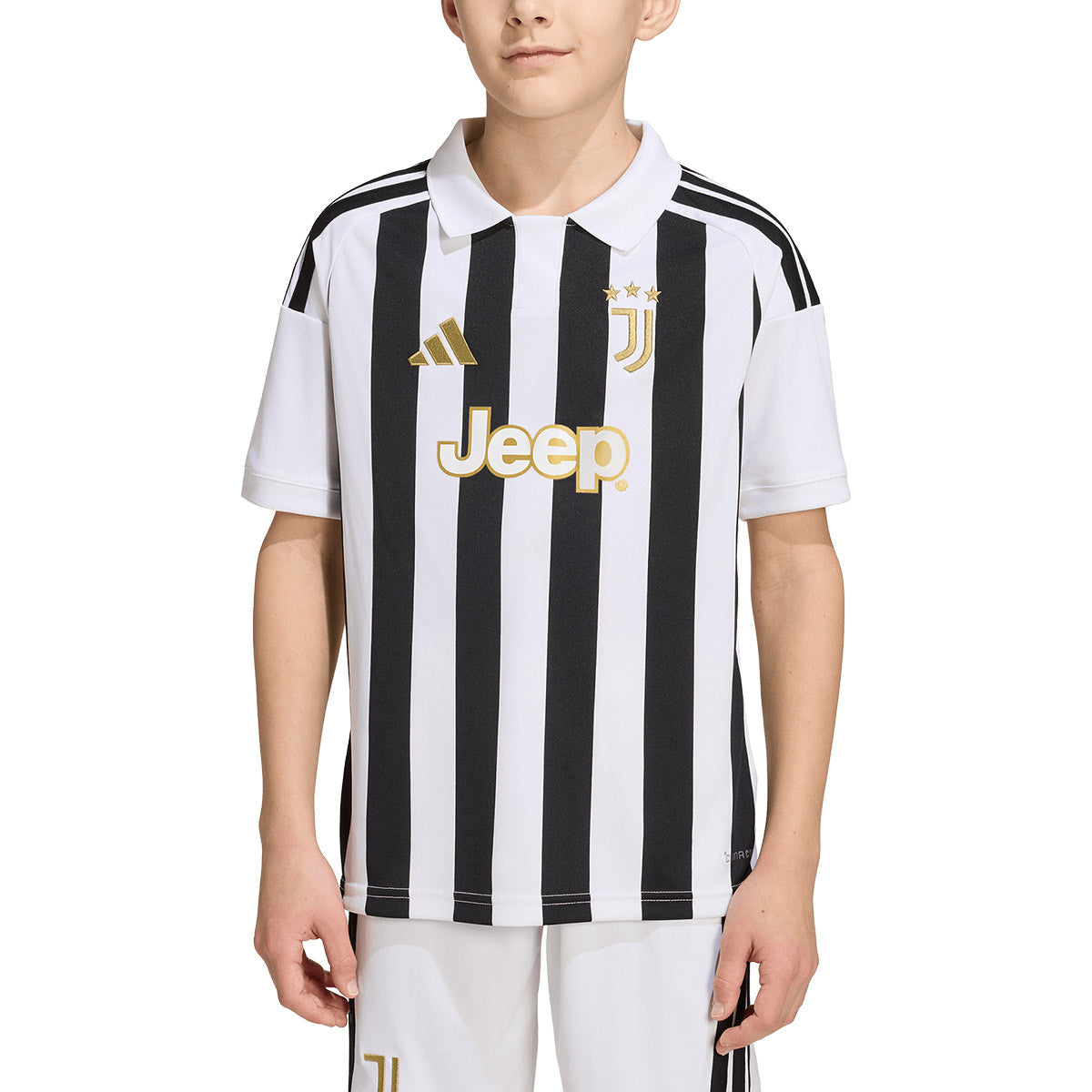ADIDAS JUVENTUS 2026/2027 HOME KIDS JERSEY - WHITE/BLACK