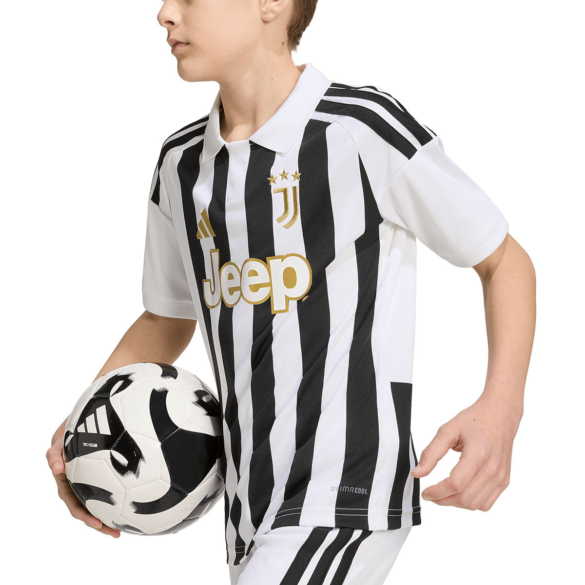 ADIDAS JUVENTUS 2026/2027 HOME KIDS JERSEY - WHITE/BLACK