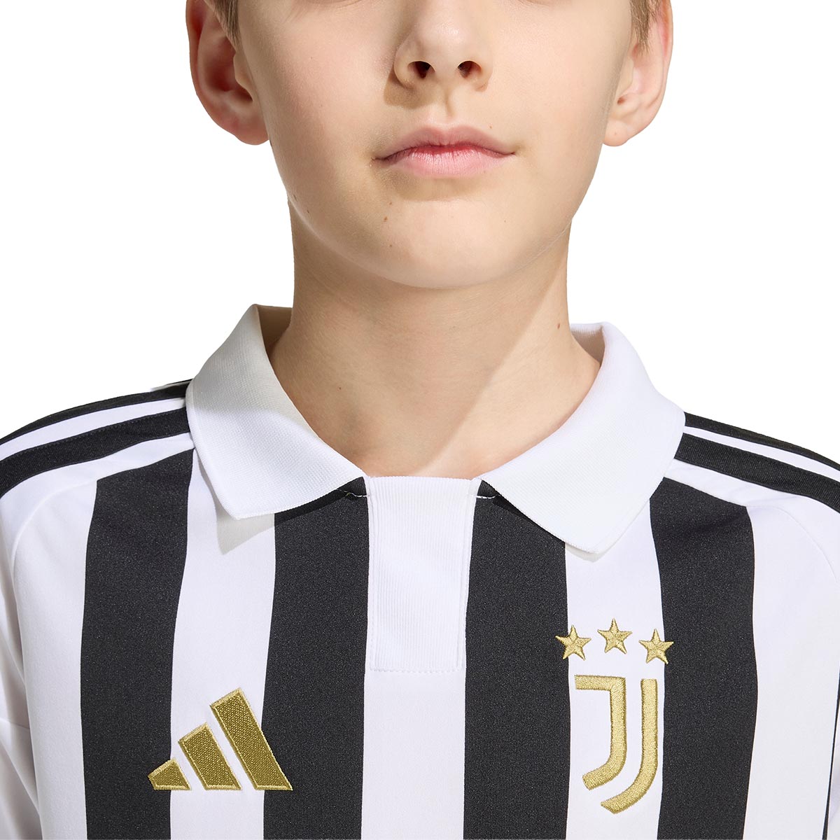 ADIDAS JUVENTUS 2026/2027 HOME KIDS JERSEY - WHITE/BLACK