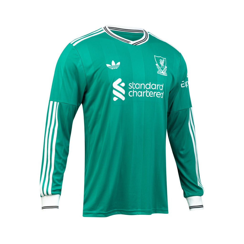 ADIDAS LIVERPOOL 2025/2026 THIRD REPLICA LONG SLEEVE JERSEY - SEA GREEN