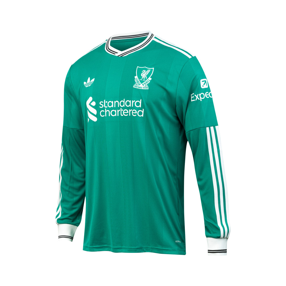 ADIDAS LIVERPOOL 2025/2026 THIRD REPLICA LONG SLEEVE JERSEY - SEA GREEN