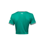 ADIDAS LIVERPOOL 2025/2026 THIRD WOMEN CROP JERSEY - SEA GREEN