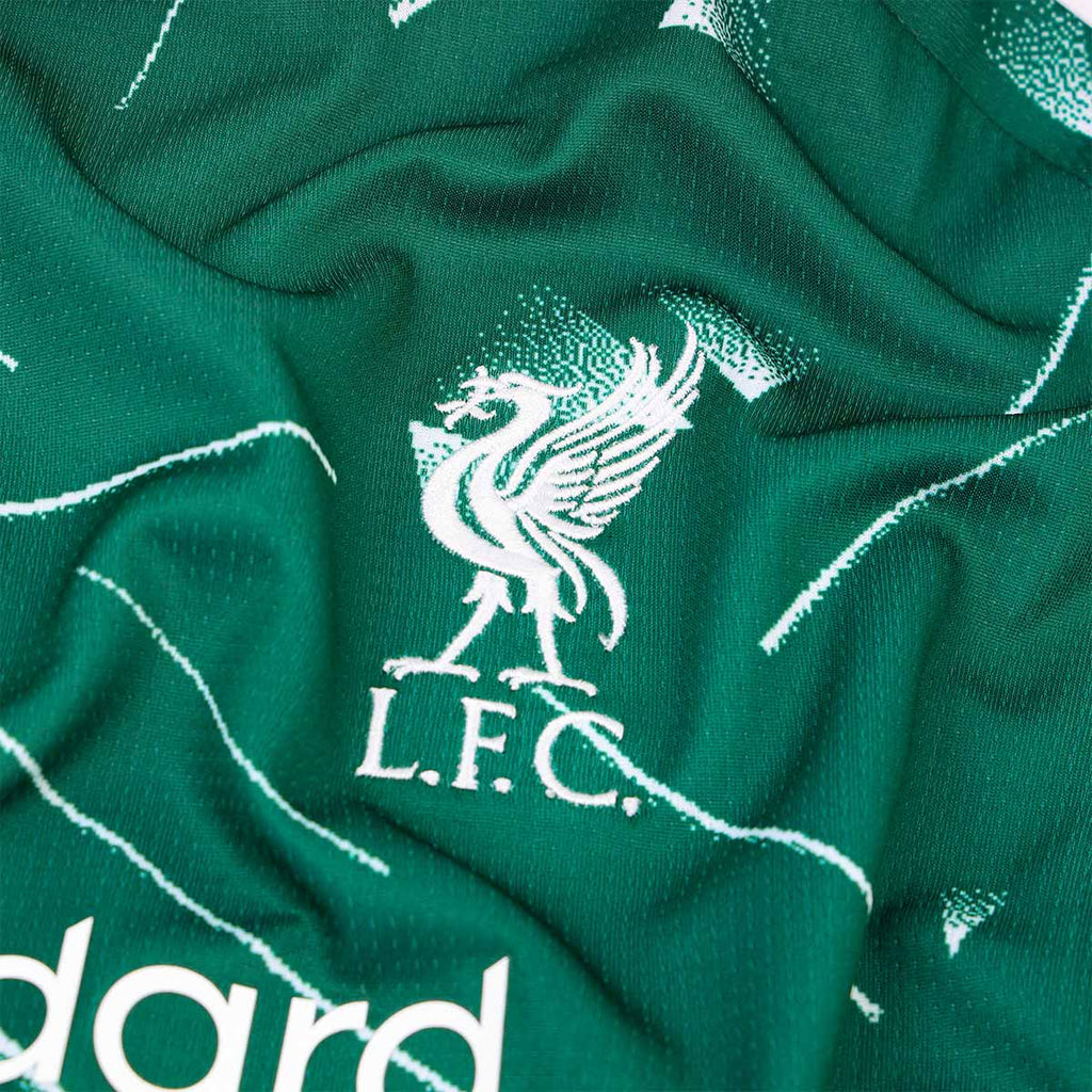 ADIDAS LIVERPOOL 2026/2027 HOME KIDS GK JERSEY - NOBLE GREEN