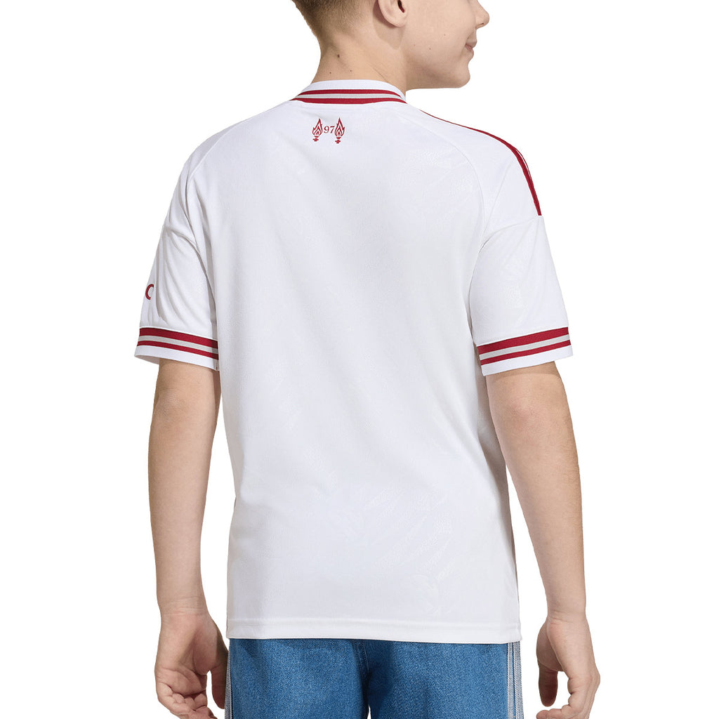 ADIDAS LIVERPOOL 2026/2027 AWAY KIDS JERSEY - WHITE